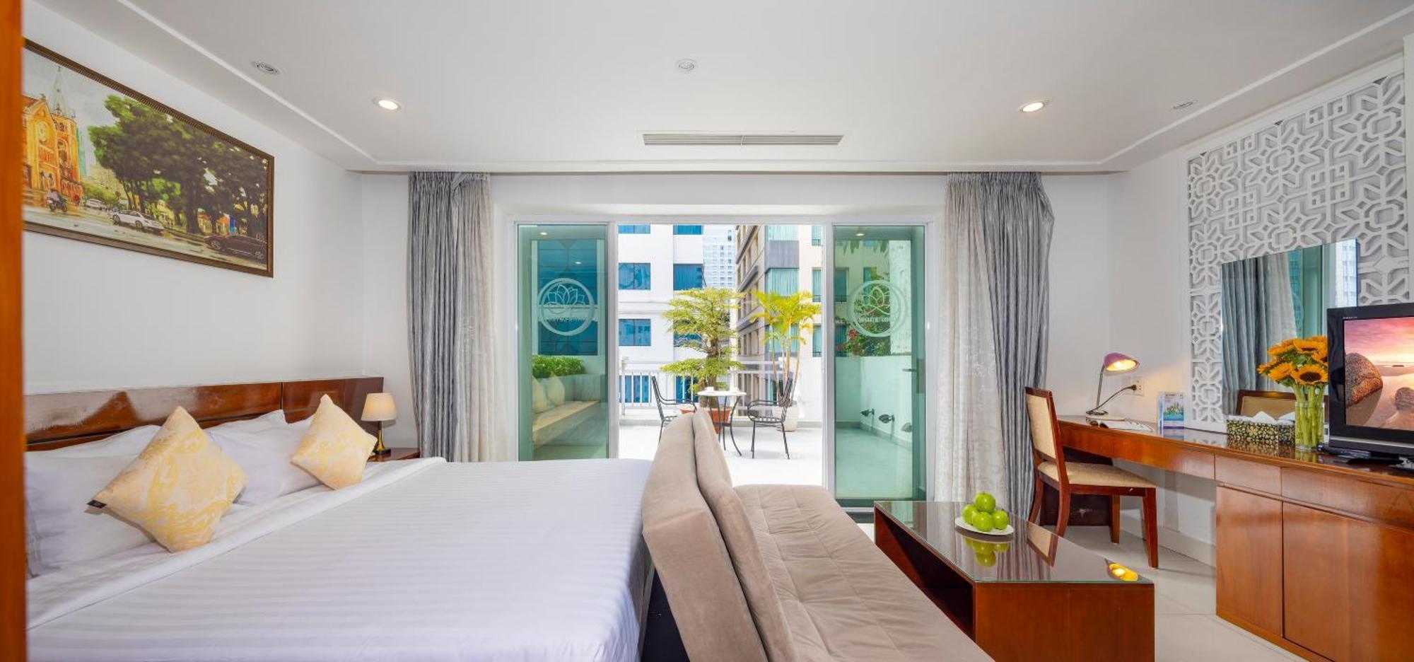 White Lotus Hotel Ho Chi Minh-stad Buitenkant foto